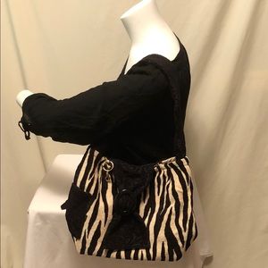 Purse Nables Heavenly Accents Zebra Print Purse